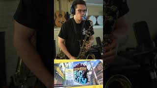 I recorded tenor sax and flute on the Little Kitty Big City soundtrack 🐈‍⬛ [upl. by Leighton844]