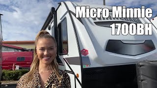 2021 Winnebago Industries TowablesMicro Minnie1700BH [upl. by Wyly]