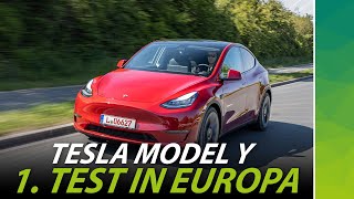 Tesla Model Y Der perfekte Allrounder Review amp Fahrbericht [upl. by Mireille]