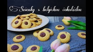 Křupavé sušenky s belgickou čokoládou 🍫  Videorecept  Dvě v troubě  CZSK HD recipe [upl. by Carmena401]