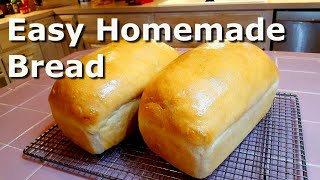 Homemade Bread for Beginners  Easy [upl. by Neened]