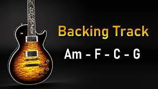 Guitar backing track in C Major  Pop style [upl. by Aecila]