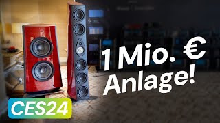 Sonus Faber mit UltraStereoAnlage amp Bluetooth Auracast bei JBL  CES 2024 HiFi Highlights [upl. by Stew]