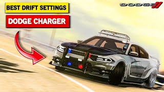 Best Drift Settings for Dodge Charger  Car Parking Multiplayer New Update [upl. by Wolfy]