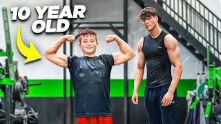 Meet The Worlds Strongest 10 Year Old [upl. by Ahsiryt]