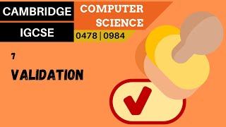 83 CAMBRIDGE IGCSE 04780984 7 Validation [upl. by Moody]