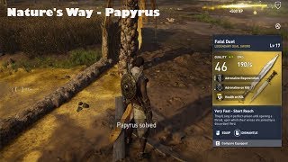 Assassins Creed Origins  Legendary Fatal Duet  Natures Way [upl. by Anhej]