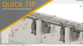 Quick Tip How to Use the Tangent Relationship Tool in Fusion 360  Autodesk Fusion 360 [upl. by Arten]