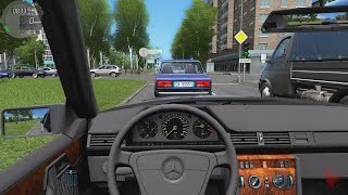 City Car Driving  MercedesBenz E320 W124 [upl. by Rehpotsyrk41]