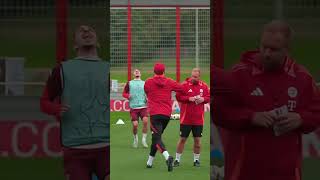 Vincent Kompany still loves a big tackle even on his own players ❌😂 shorts bayernmunich [upl. by Calla]