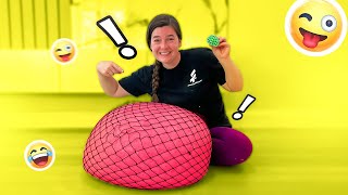 Making the World’s BIGGEST Mesh Stressball 🤩🌎 MrsBench [upl. by Norahc]