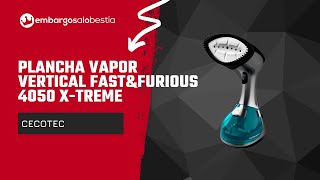 Plancha vertical de vapor Cecotec FastampFurious 4050 XTreme 1960W 265ml  Embargosalobestia [upl. by Airamahs]