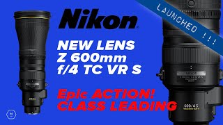 Nikon Z 600mm f4 With 14x Teleconverter Announced Also Nikon Remote Grip For Z  Matt Irwin [upl. by Arvell]