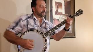 Whitewater Bela Fleck cover on a 1975 Gibson RB250 [upl. by Laeno316]