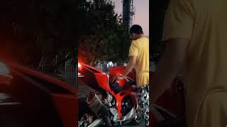 Akrapovic sound check  CBR 250RR [upl. by Liederman]