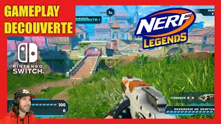 NERF LEGENDS SWITCH  GAMEPLAY DECOUVERTE [upl. by Anidualc]