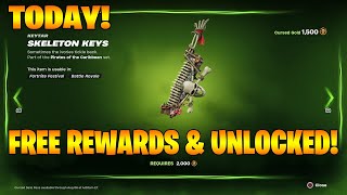 How To Get Skeleton Keys Keytar NOW FREE In Fortnite Unlocked Skeleton Keys Keytar [upl. by Calderon]