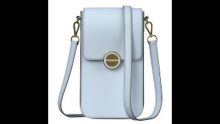 Mobile phone shoulder bag marvelous designer clo3d [upl. by Leicam265]