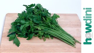 How to Chop Parsley Howdini Hacks [upl. by Shulman58]