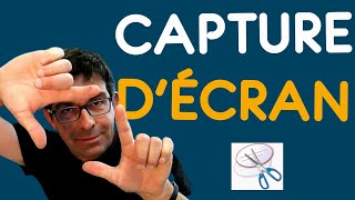 Faire une capture décran avec loutil capture de Windows [upl. by Ahsimek]