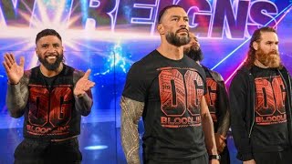 Roman Reings Jimmy Uso Jey Uso amp Sami Zayn looking for 5th member Raw Smackdown [upl. by Adnilak280]