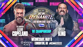 Adam Copeland vs Brody King  AEW DYNAMITE 852024 [upl. by Mercie847]