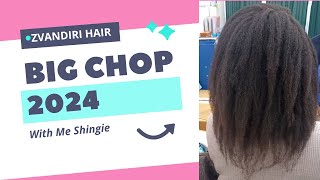 MY BIG CHOP 2024  Starting Natural Hair Journey Again [upl. by Shena]