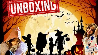 Unboxing di HALLOWEEN Claire’s claires halloween shopping unboxing vlog timburton [upl. by Anerak]