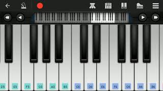 Ilamai Thirumbuthe  PETTA  Easy piano tutorial  perfect piano app  Anirudh  Rajinikanth [upl. by Issirk210]