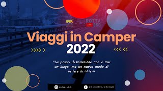 Viaggi di Gruppo in Camper 2022 con Rotta360 [upl. by Dav819]