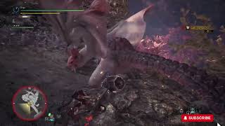 MHW capture paolumu hammer monsterhunterworld monsterhunterworldiceborn monsterhunter paolumu [upl. by Ahsiatal708]