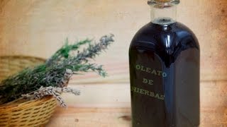 Oleato de hierbas aromáticas ACEITE DE ROMERO SALVIA TOMILLO [upl. by Peppy]