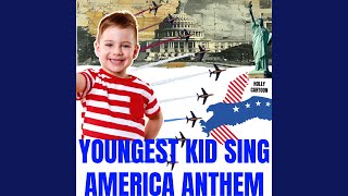 Youngest Kid Sing America Anthem [upl. by Atilrahc]