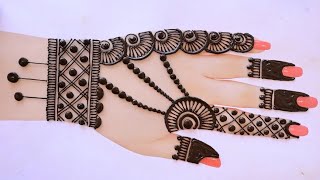 New stylish eid mehndi design  easy arabicmehndi design  mehndi ka design mehndi design  mehndi [upl. by Friedlander]