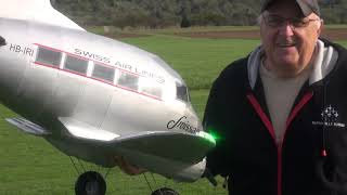 The Legendary FAT FIGHTERS Maiden of Brunos DC3 during autumnreunion 2024 in Urbach [upl. by Delmore]