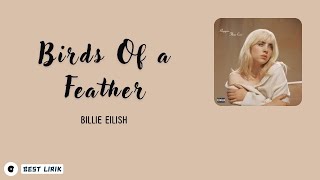 Billie Eilish  Birds Of a Feather  LIRIK LAGU [upl. by Lodge]