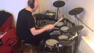 Johnny Nash  I Can See Clearly Now Roland TD12 Drum Cover [upl. by Kcira]