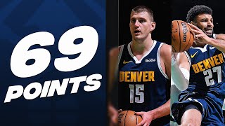 Nikola Jokic 34 PTS amp Jamal Murray 35 PTS Combine For 69 PTS In Boston 🔥 January 19 2024 [upl. by Belia]