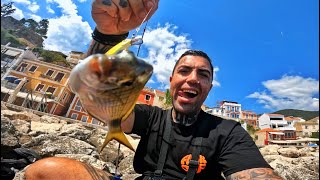 Lrf  Fishing  ASMR   Parga Greece [upl. by Pammie]