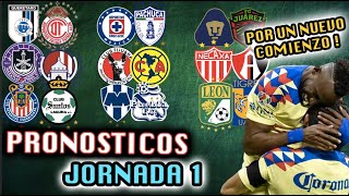 😱💣 PRONOSTICOS JORNADA 1 CLAUSURA 2024 LIGA MX  Quiniela Futbol Mexicano PREDICCIONES ❌ ✅ [upl. by Prentiss127]