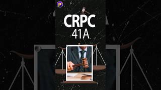 CRPC 41A  Drgauravkumawat shorts currentgk2024 viral trendingshorts viralshort [upl. by Tuckie]