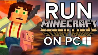 Minecraft Story Mode Full Season 1 PC Download Tutorial [upl. by Becca970]