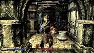 Skyrim Thalmor Embassy Walkthrough [upl. by Indnahc]