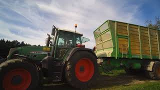 Lohnunterhemen Peter Kircher bei der Maisernte 2018 Im Einsatz Der neue Claas Jaguar 860 Shredlage [upl. by Naehgem417]