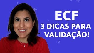 ECF Confira o que fazer para não errar na validação da declaração [upl. by Ardnaiek745]