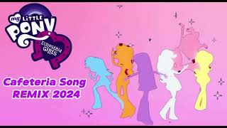 Equestria Girls  Cafeteria Song 2024 AI REMIX [upl. by Aracahs]