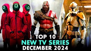 Top 10 New Tv Series in December 2024 [upl. by Anette725]