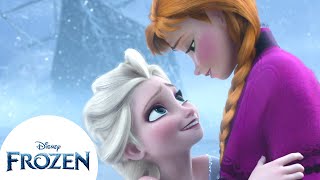 Elsa Saves Anna  Frozen Recreated  Frozen [upl. by Yroger]