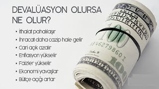 Devalüasyon Nedir Devalüasyon Olursa Ne Olur Türkiye’de Devalüasyon Örnekleri [upl. by Jarrow]