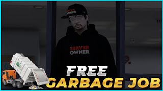 GTA V  Fivem ESX Garbage Job  Free ESX Scripts  MJ DEV [upl. by Adnar]